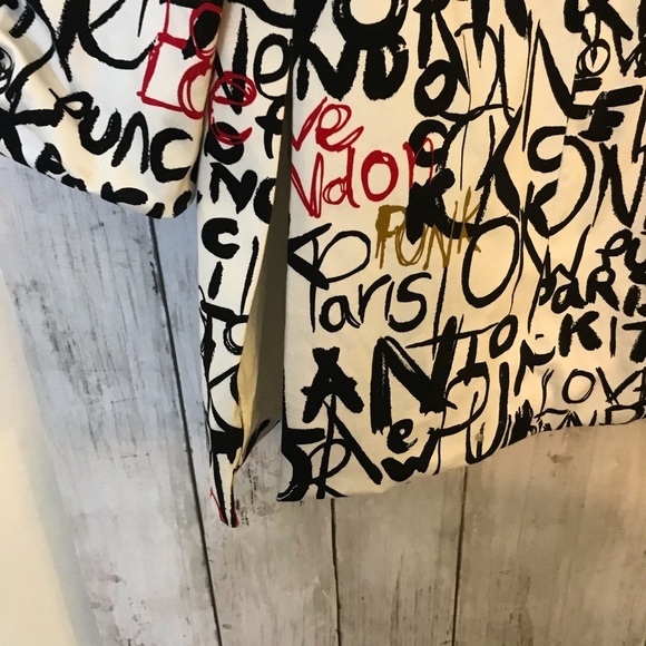 FORWEAR NEW YORK GRAFFITI Print Jacket Blazer - Picture 5 of 14